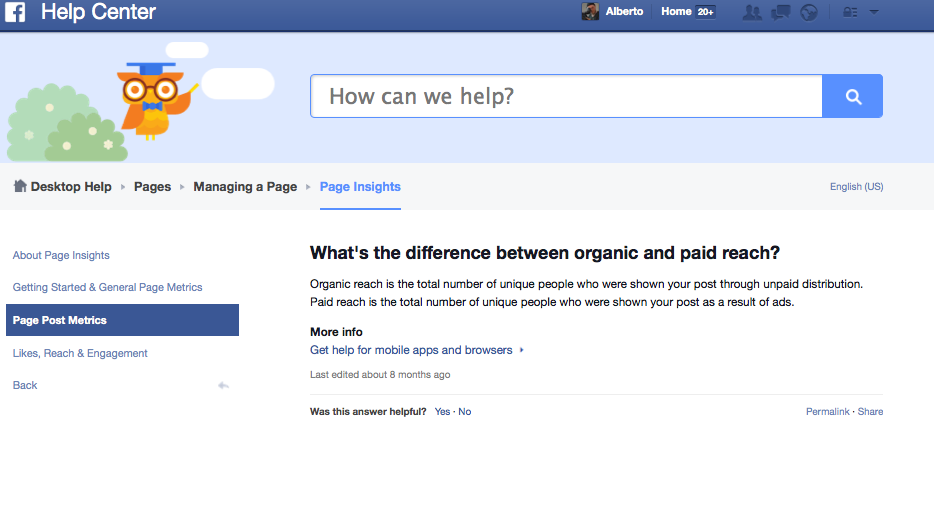 Organic Reach Facebook
