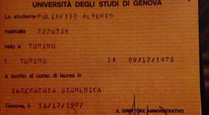 Ritorno all’Università