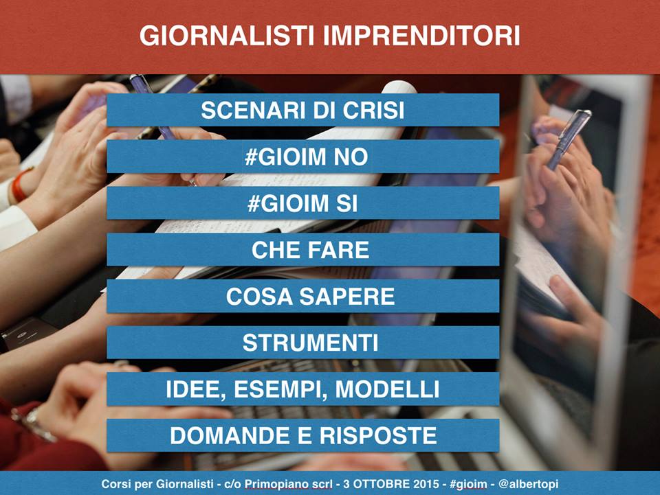 giornalisti imprenditori - gioim