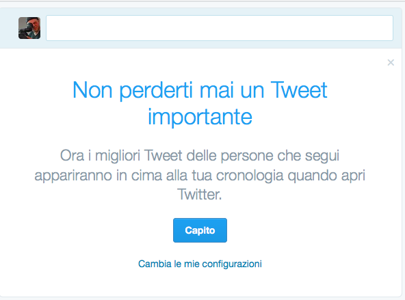 Algoritmo Twitter - Non perderti mai un Tweet importante