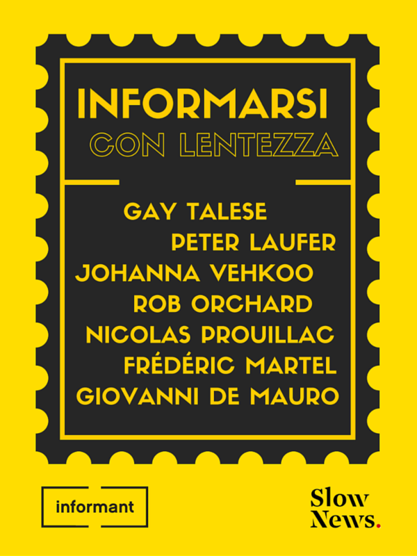 Informarsi con lentezza