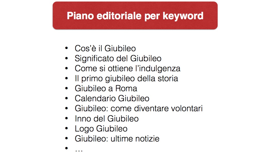 Come si scrive un piano editoriale SEO?